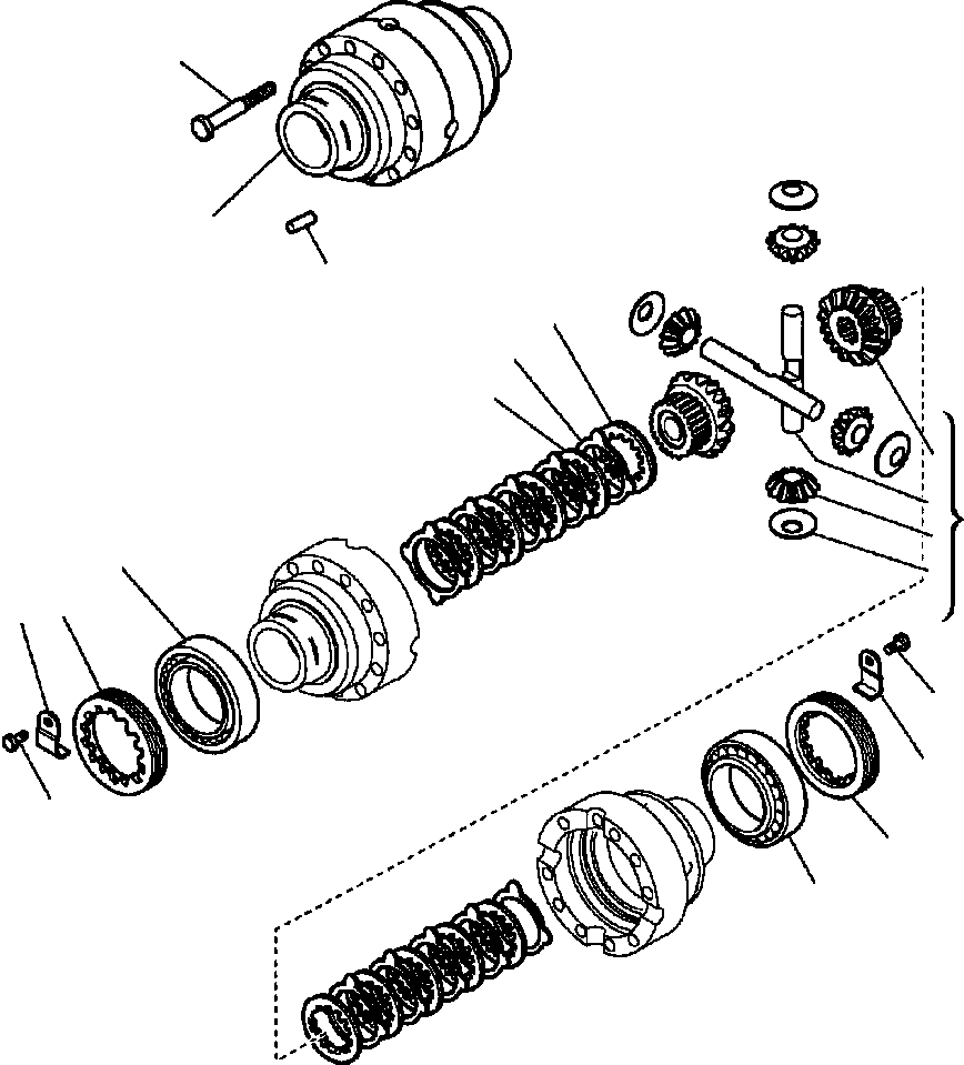 Part |$19. FRONT AXLE - DIFFERENTIAL [F3415-03A0]