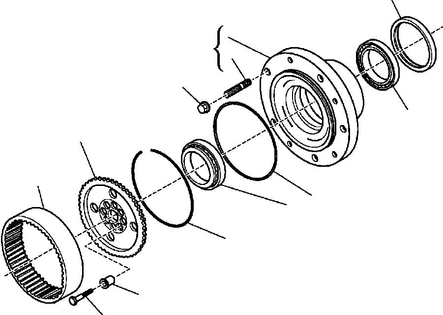 Part |$30. REAR AXLE - WHEEL HUB [F3486-01A0]