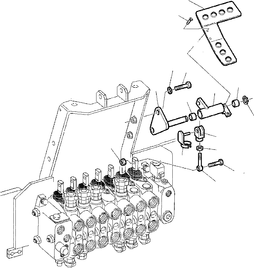 Part |$11. BACKHOE CONTROL PEDAL - RIGHT SIDE [K4520-03A0]