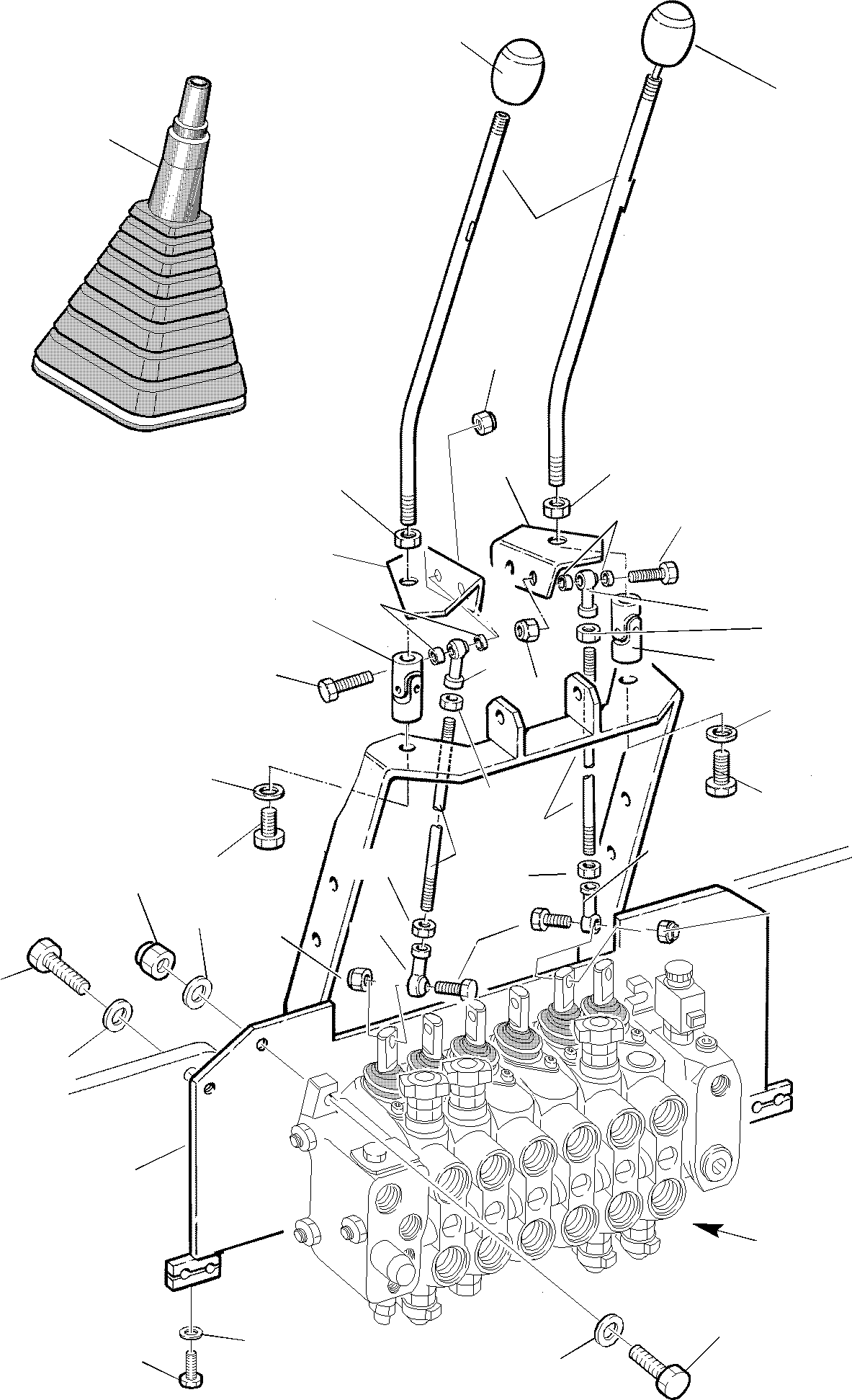 Part 6. BACKHOE CONTROL LEVERS [4400]