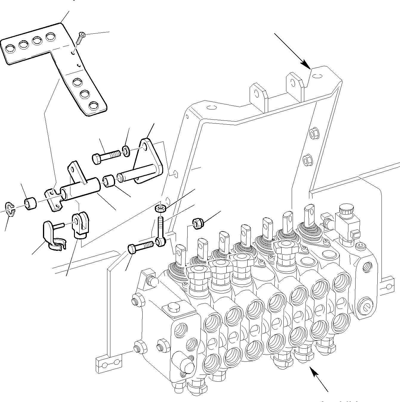 Part 10. BACKHOE CONTROL PEDAL (LEFT SIDE) [4500]