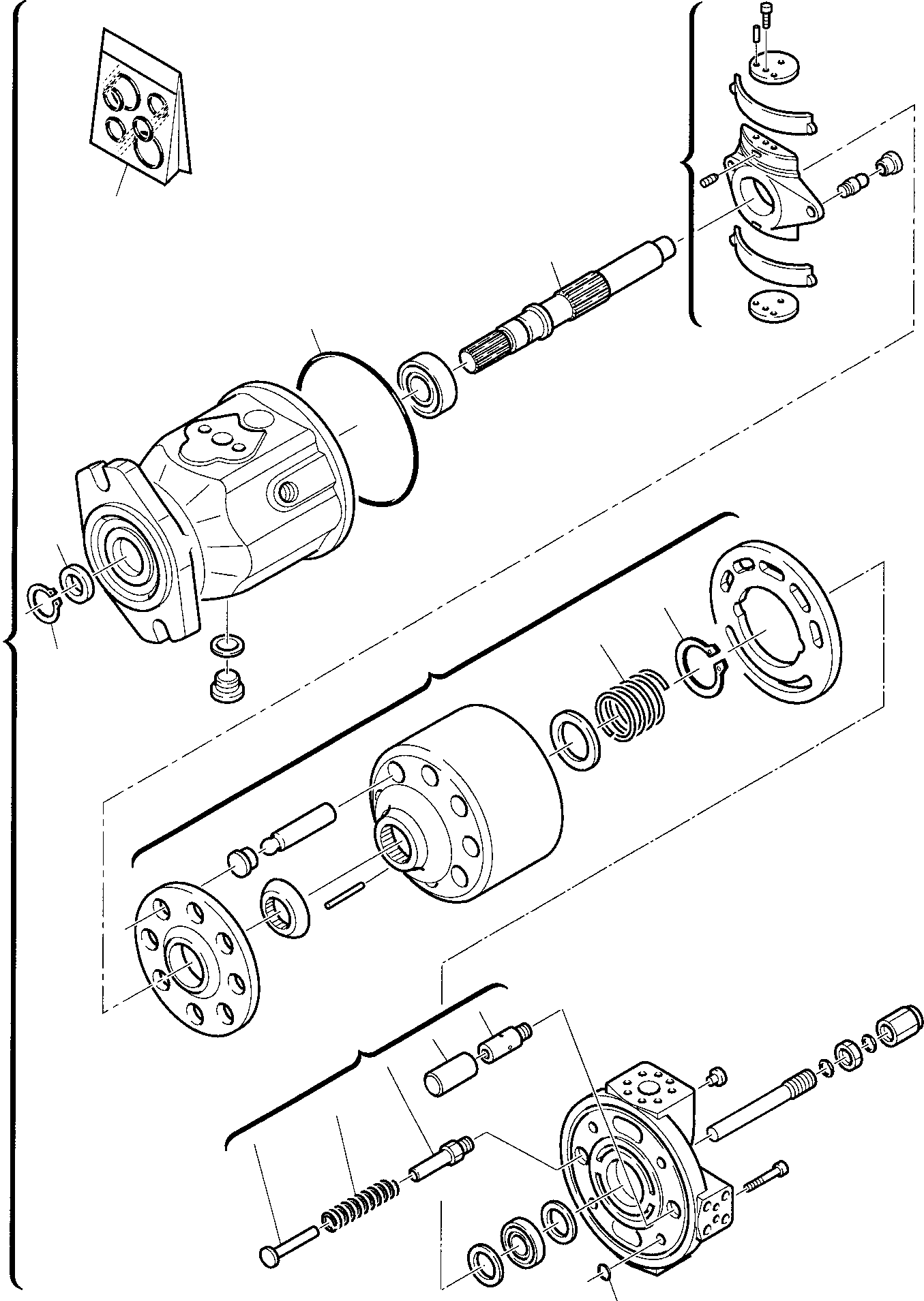 Part 3. HYDRAULIC PUMP (1/2) [6100]