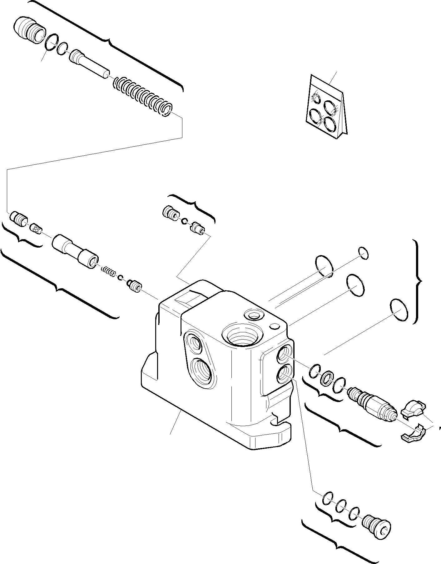 Part 10. SHOVEL CONTROL VALVE (FOR BUCKET 4 IN 1) (2/5) [6265]