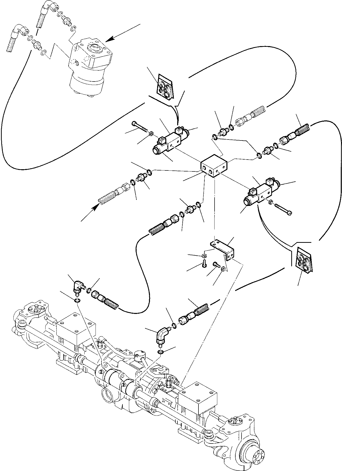 Part 37. HYDRAULIC PIPING (STEERING LINE) (3/3) [6570]