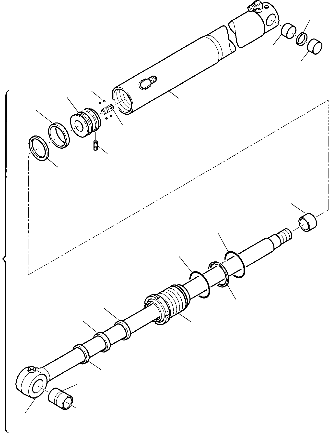 Part 64. HORIZONTAL OUTRIGGER CYLINDER L.H. [6795]