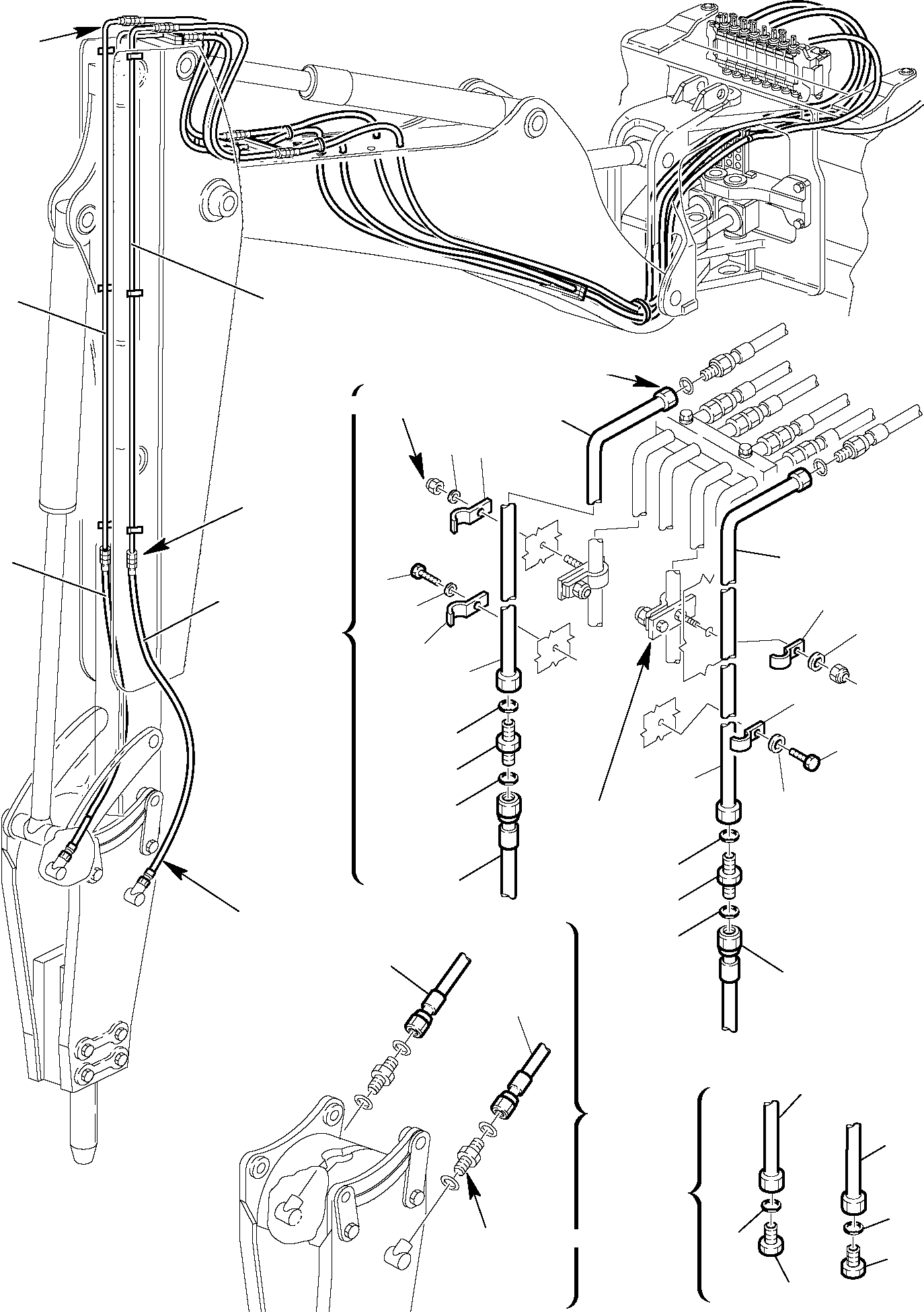 Part 72. HAMMER HYDRAULIC PIPING WITH JIG ARM (2/2) [6871]