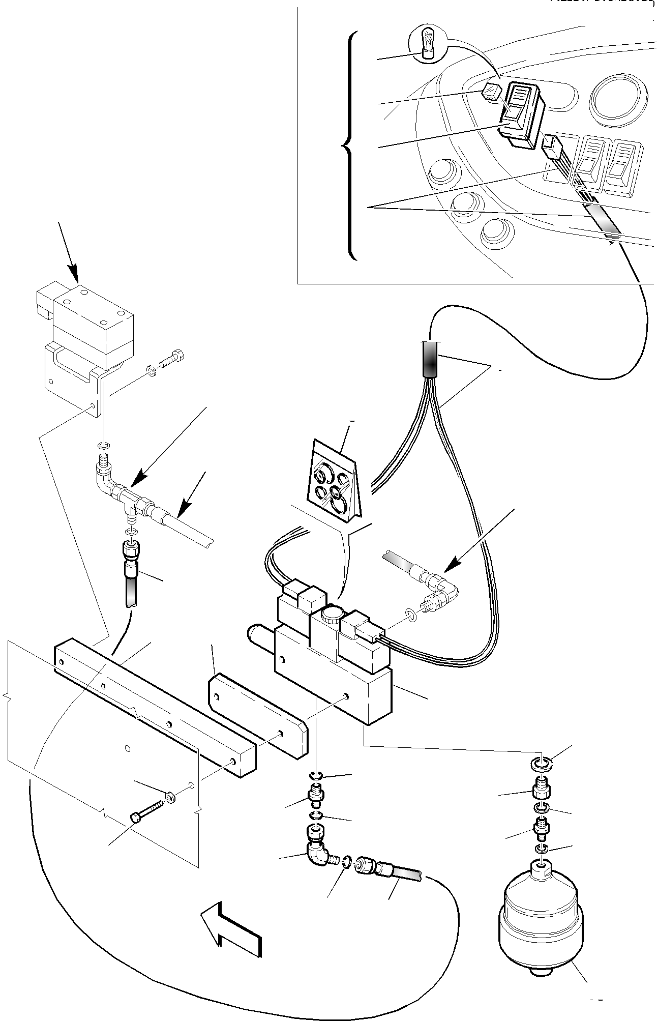 Part 77. HYDRAULIC PIPING (RIDE CONTROL) (2/5) (OPTIONAL) [6901]