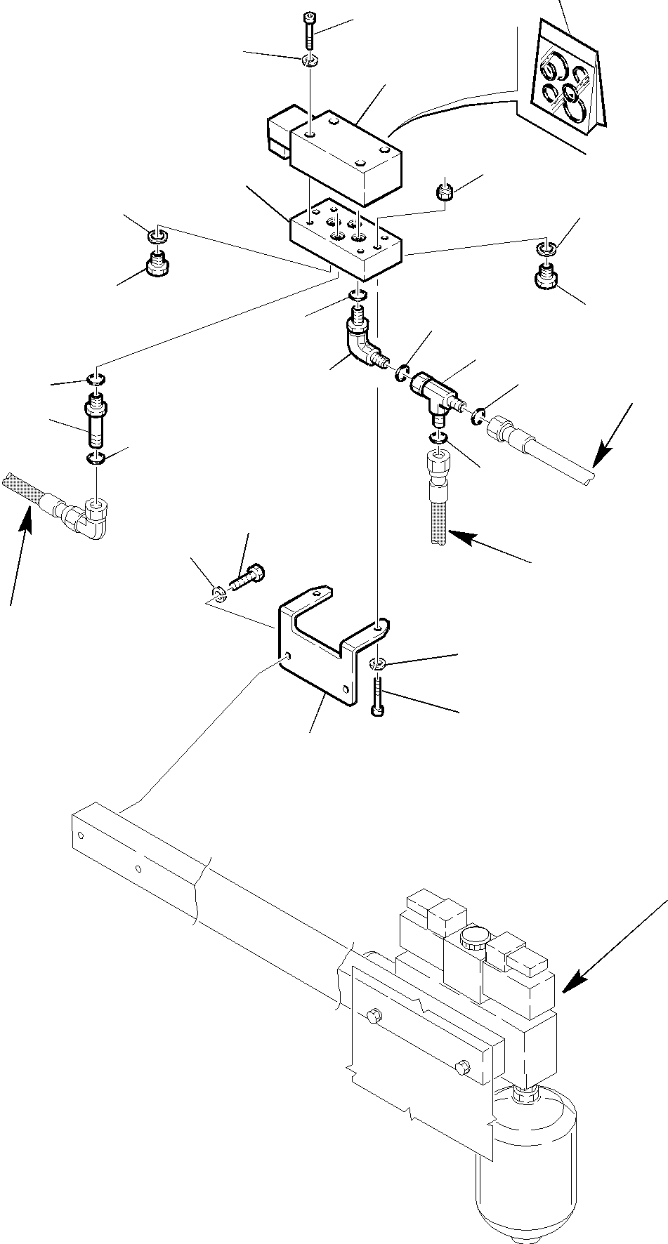 Part 79. HYDRAULIC PIPING (RIDE CONTROL) (4/5) (OPTIONAL) [6905]