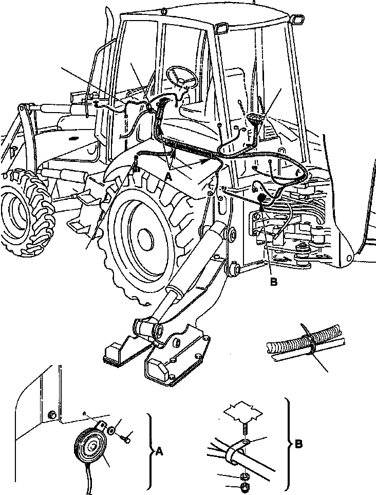 Part |$6. ELECTRICAL SYSTEM - FRONT WIRING HARNESS [E1510-02A0]