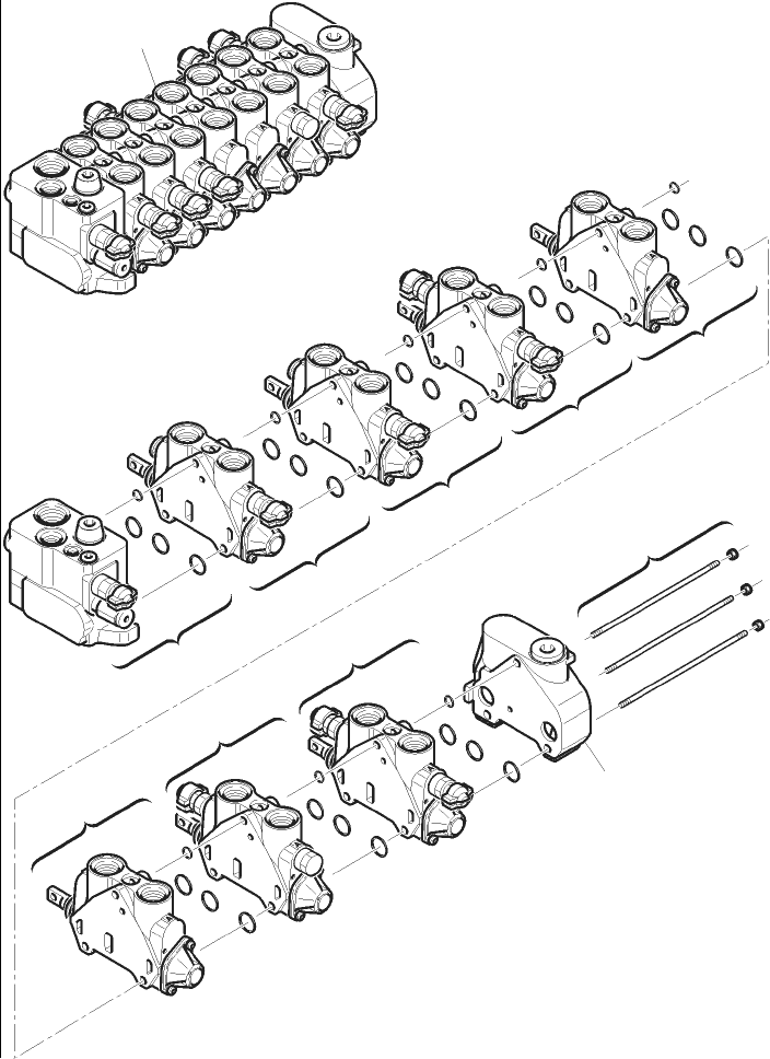 Part |$25. CONTROL VALVE (7 SECTIONS) -  FOR HAMMER [H6340-01A0]