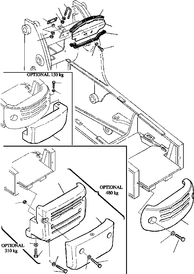 Part |$1. COUNTERWEIGHT [M5010-01A0]