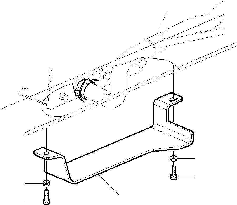 Part |$51. HYDRAULIC PIPING - SUCTION LINE GUARD [H6500-01A1]