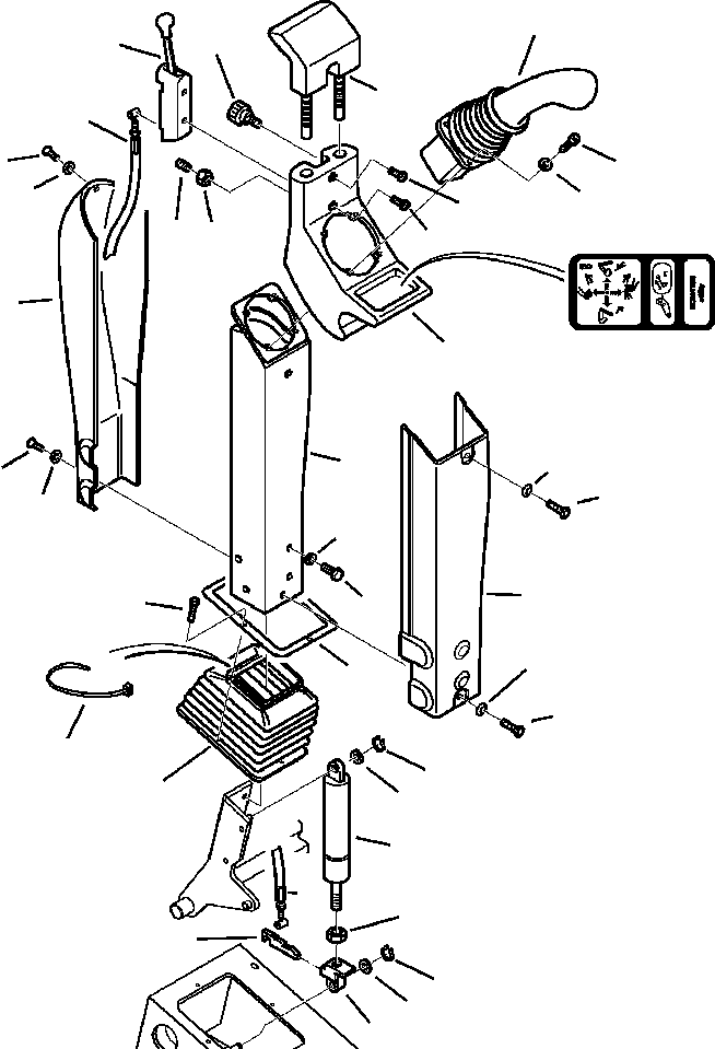 Part |$57. PPC SYSTEM - LEFT CONTROL TOWER [K5550-P1A3]