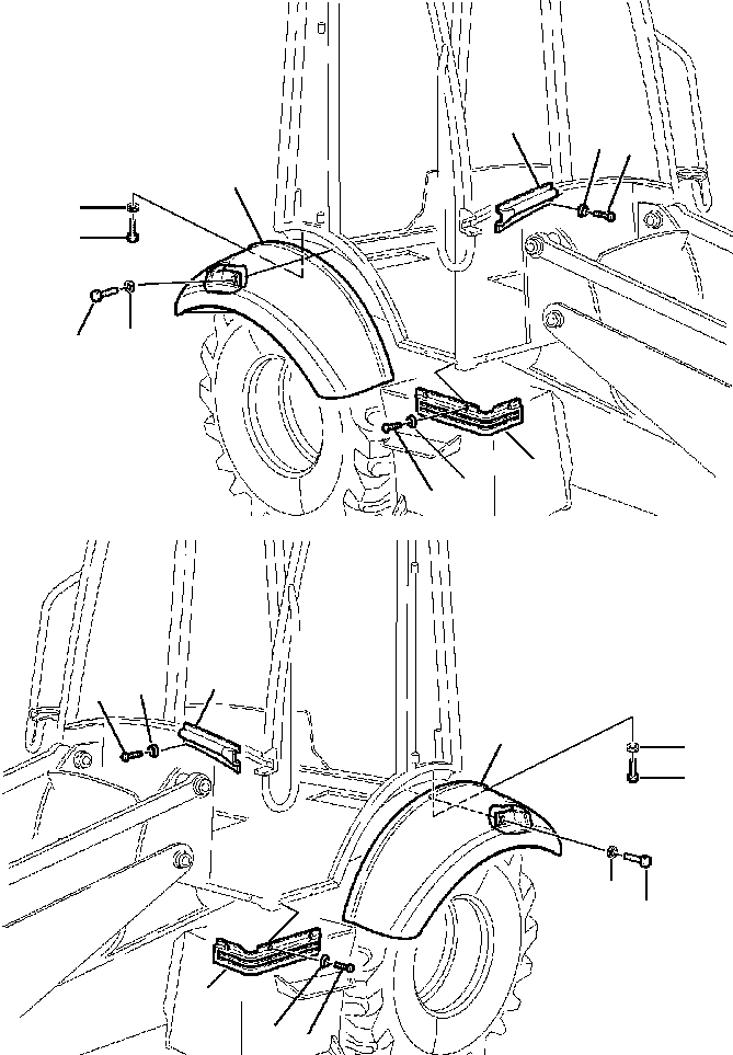 Part |$3. REAR FENDERS [M5020-01A0]