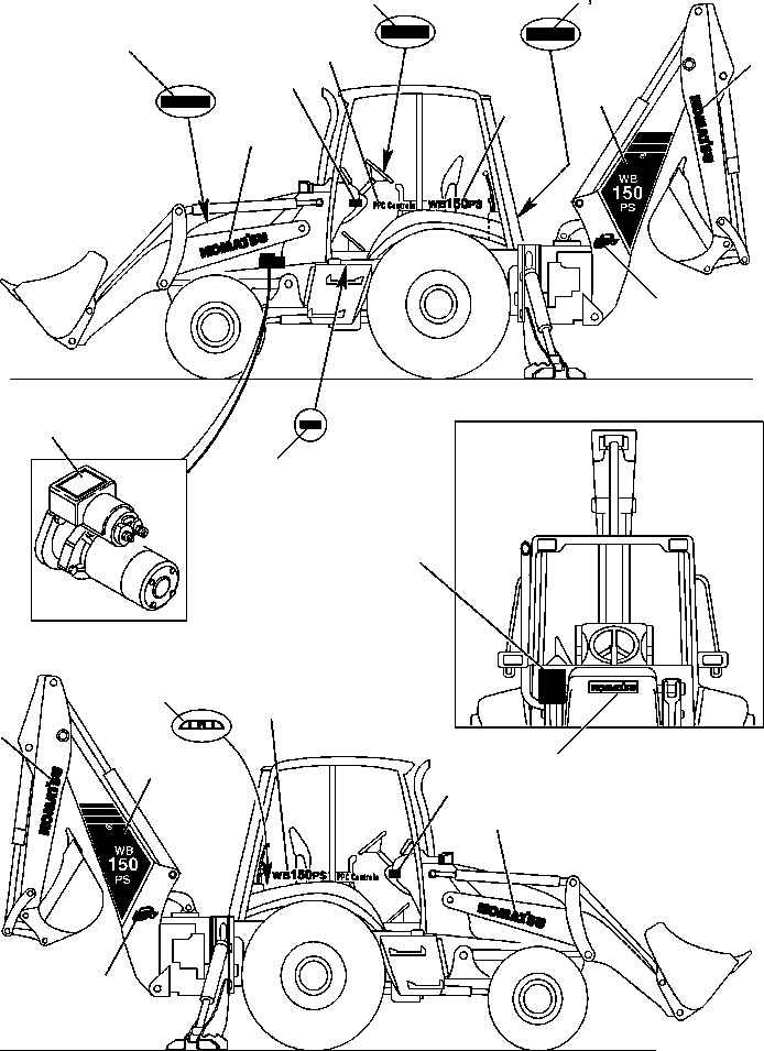 Part |$0. DECALS - IDENTIFICATION AND CONTROLS [U0100-01A0]