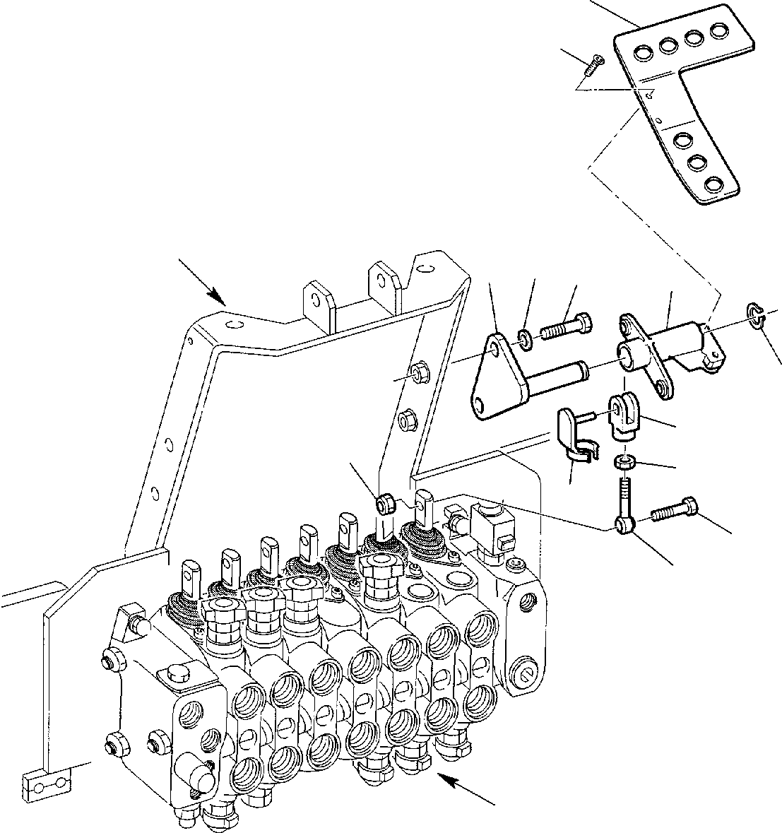 Part 12. BACKHOE CONTROL PEDAL (RIGHT SIDE) [4520]