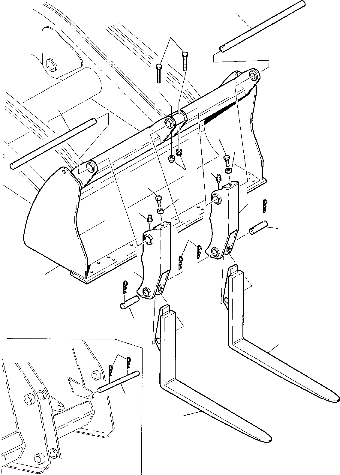 Part 14. FORK (FOR BUCKET) [7065]