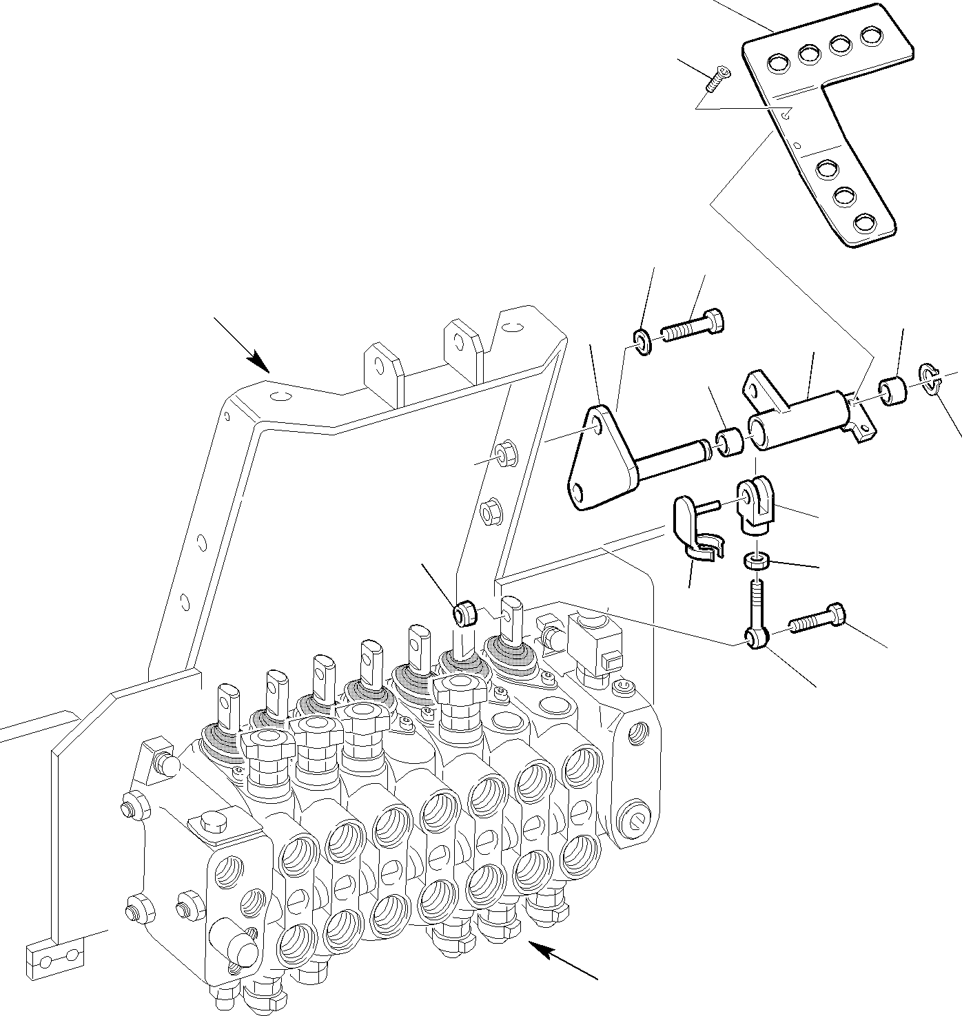 Part 12. BACKHOE CONTROL PEDAL (RIGHT SIDE) [4520]