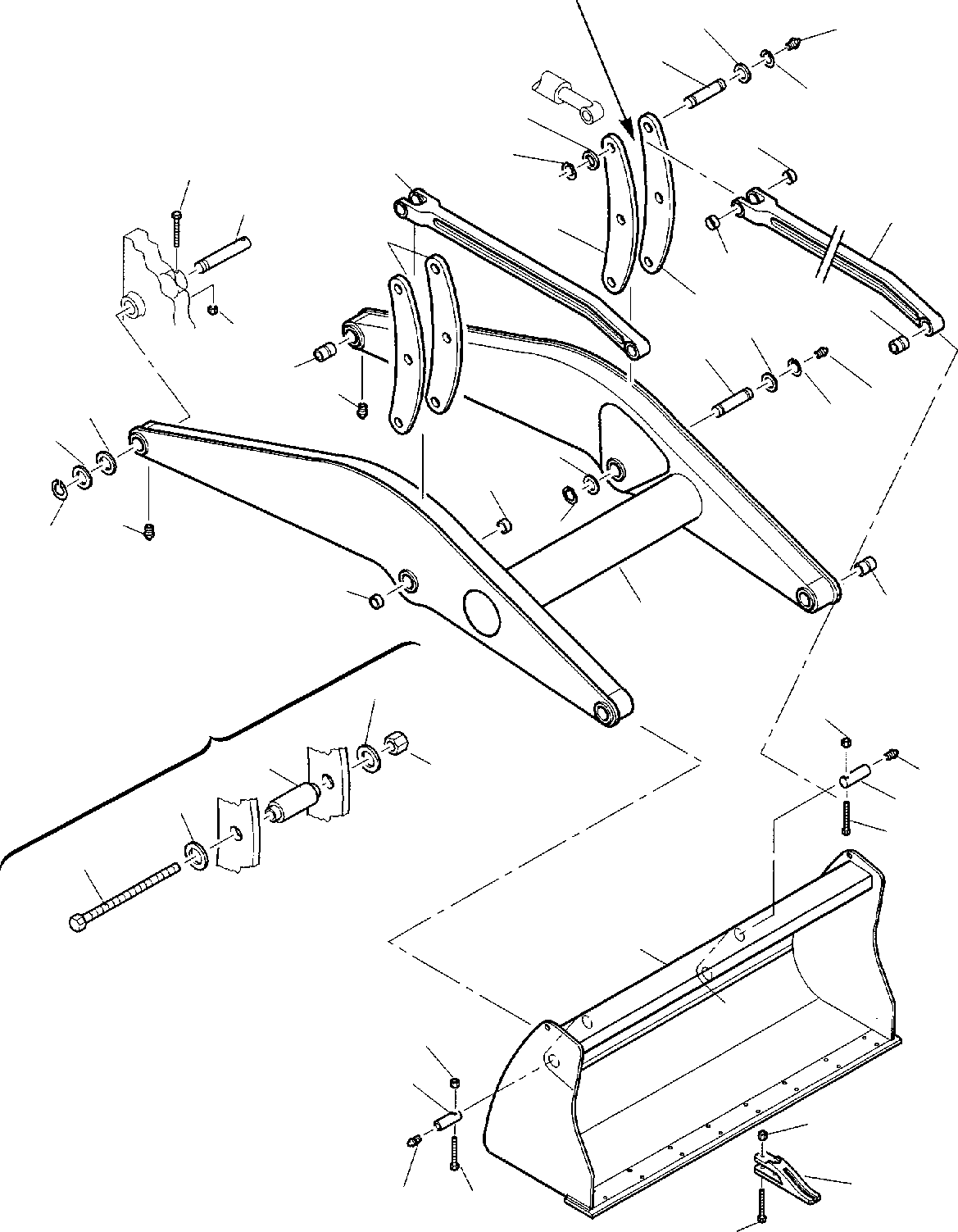 Part 1. SHOVEL BUCKET AND ARM (USA) [7000]