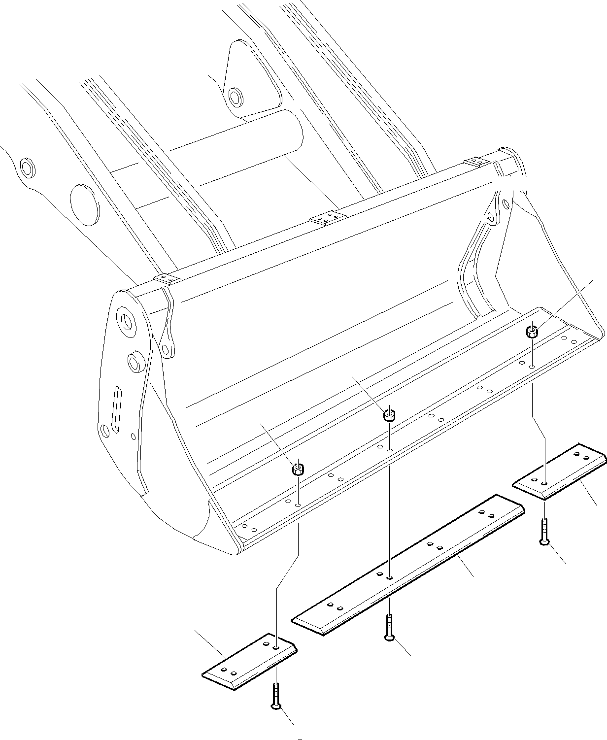 Part 19. BLADE FOR BUCKET 4 IN 1 (OPTIONAL) [7215]