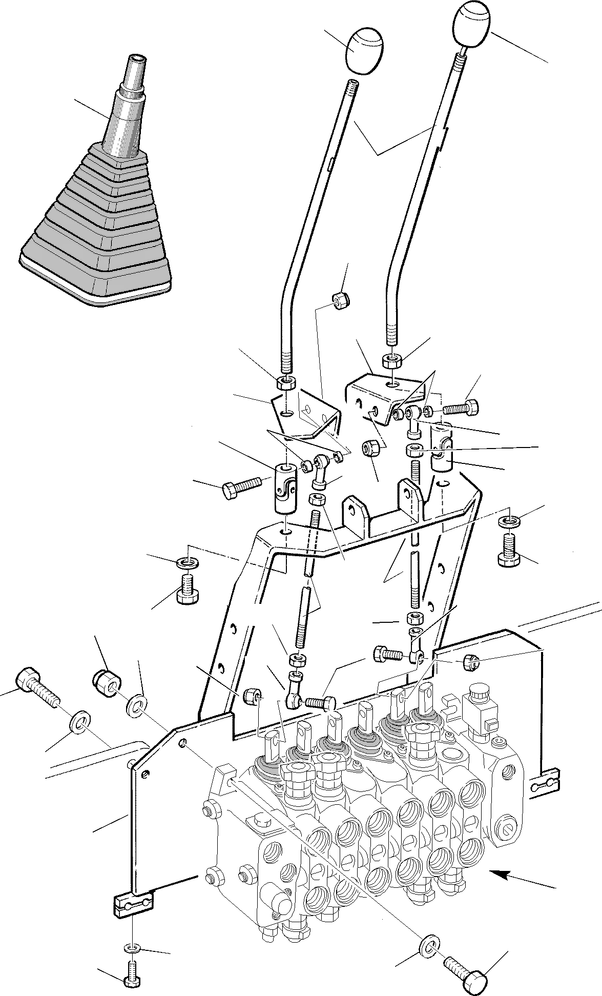 Part 6. BACKHOE CONTROL LEVERS [4400]