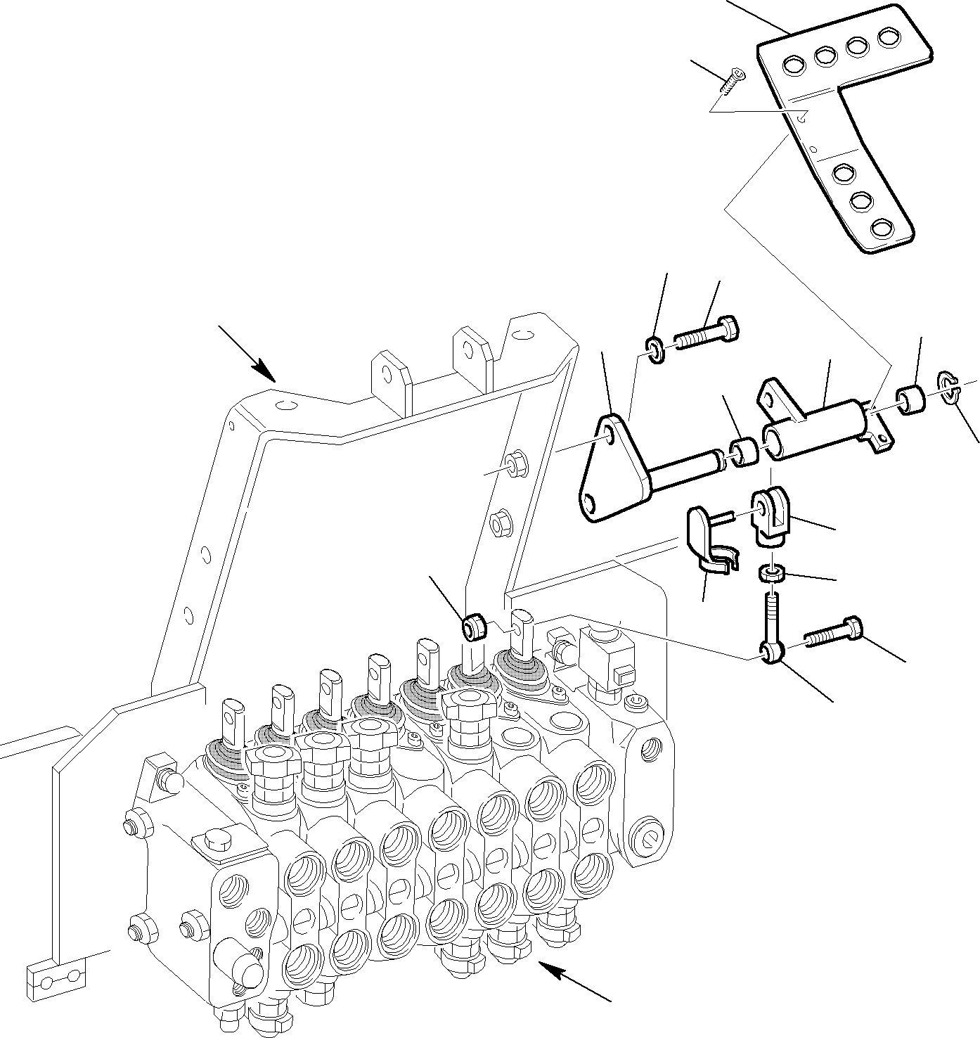 Part 12. BACKHOE CONTROL PEDAL (RIGHT SIDE) [4520]