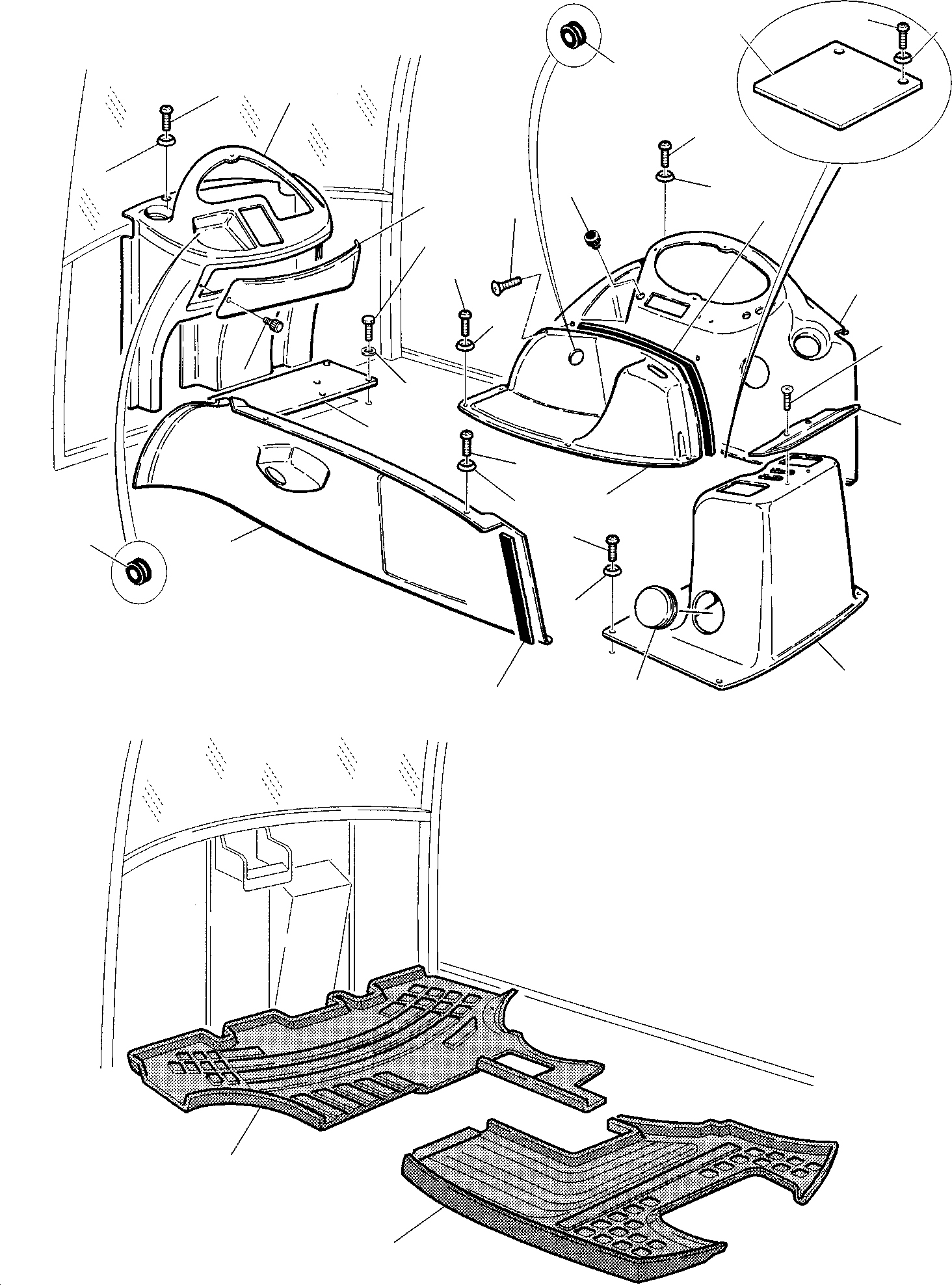 Part 6. DASHBOARD, FLOOR MAT (CABIN) [5100]