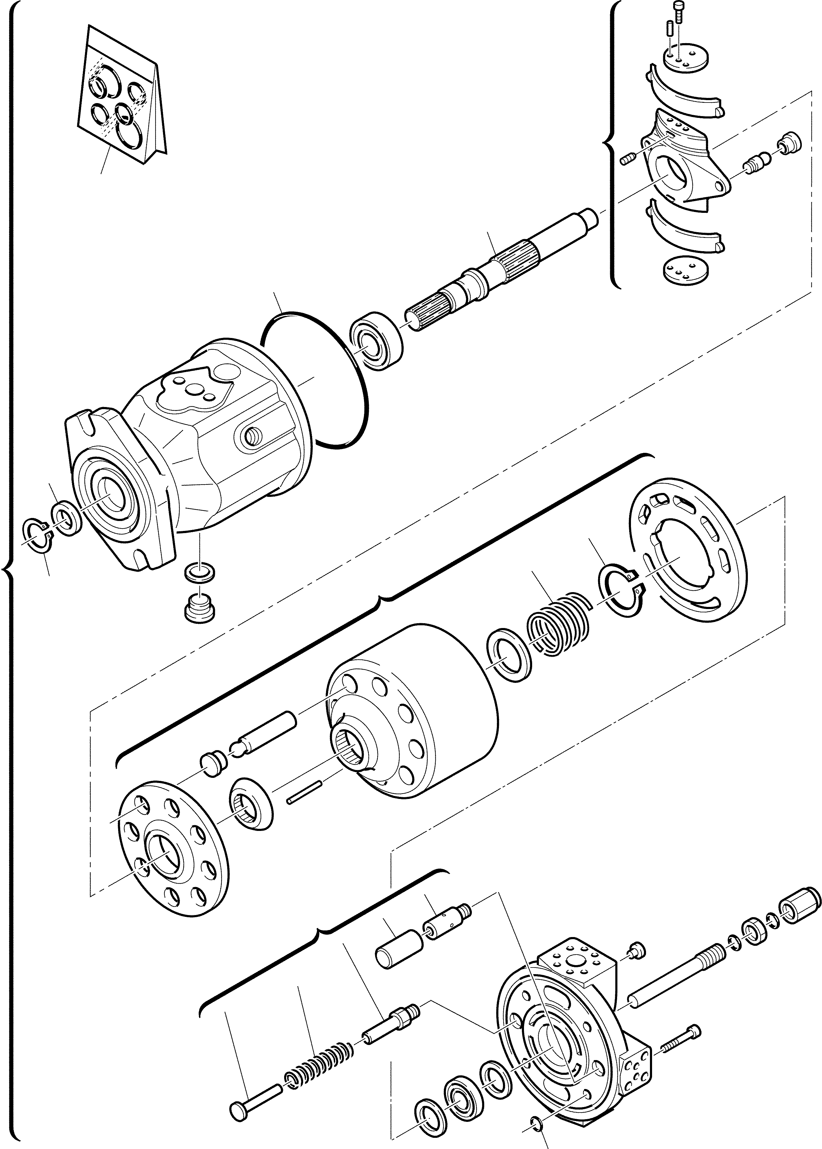 Part 3. HYDRAULIC PUMP (1/2) [6100]