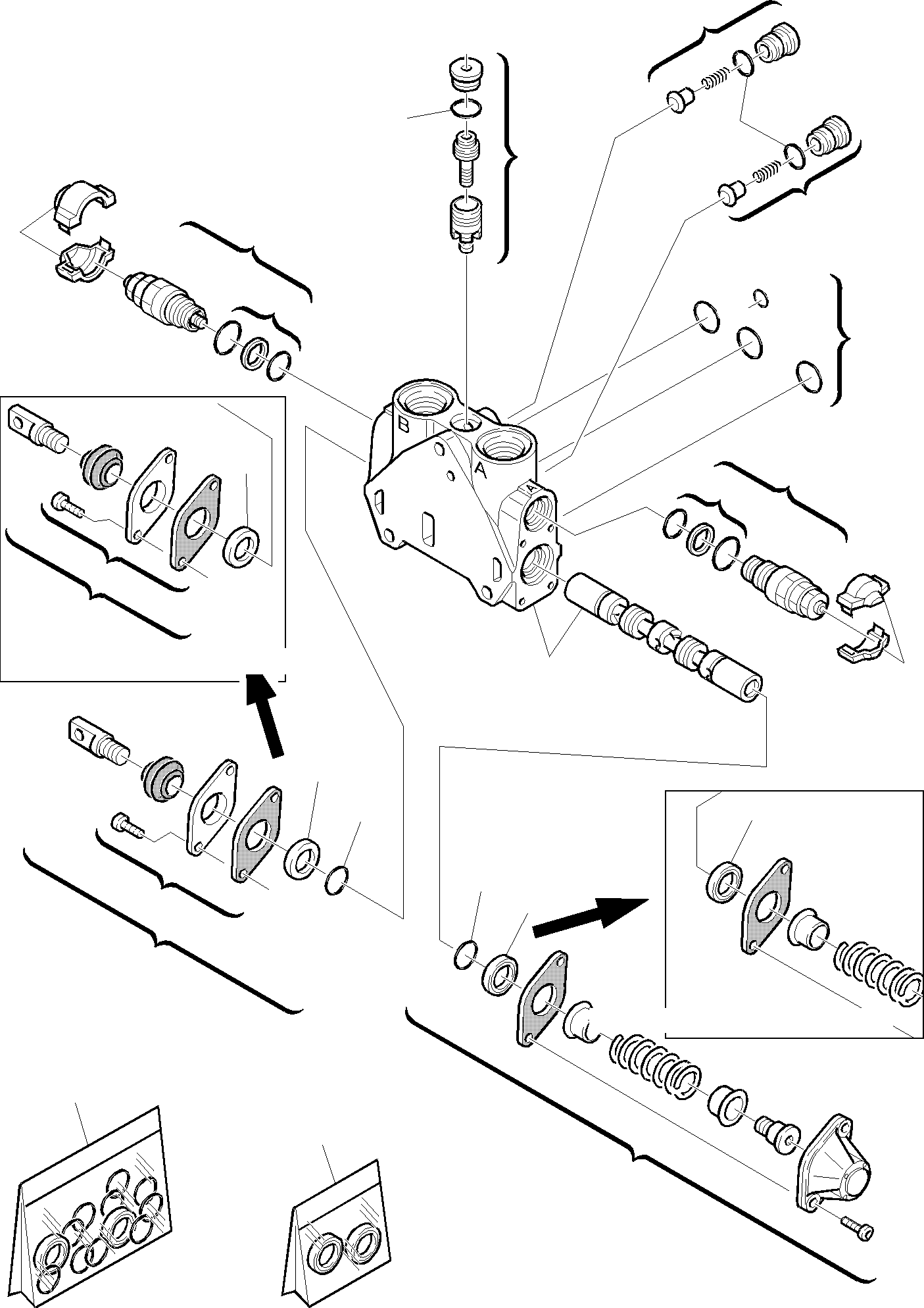 Part 32. BACKHOE CONTROL VALVE (FOR DEPORTABLE) (2/2) [6385]