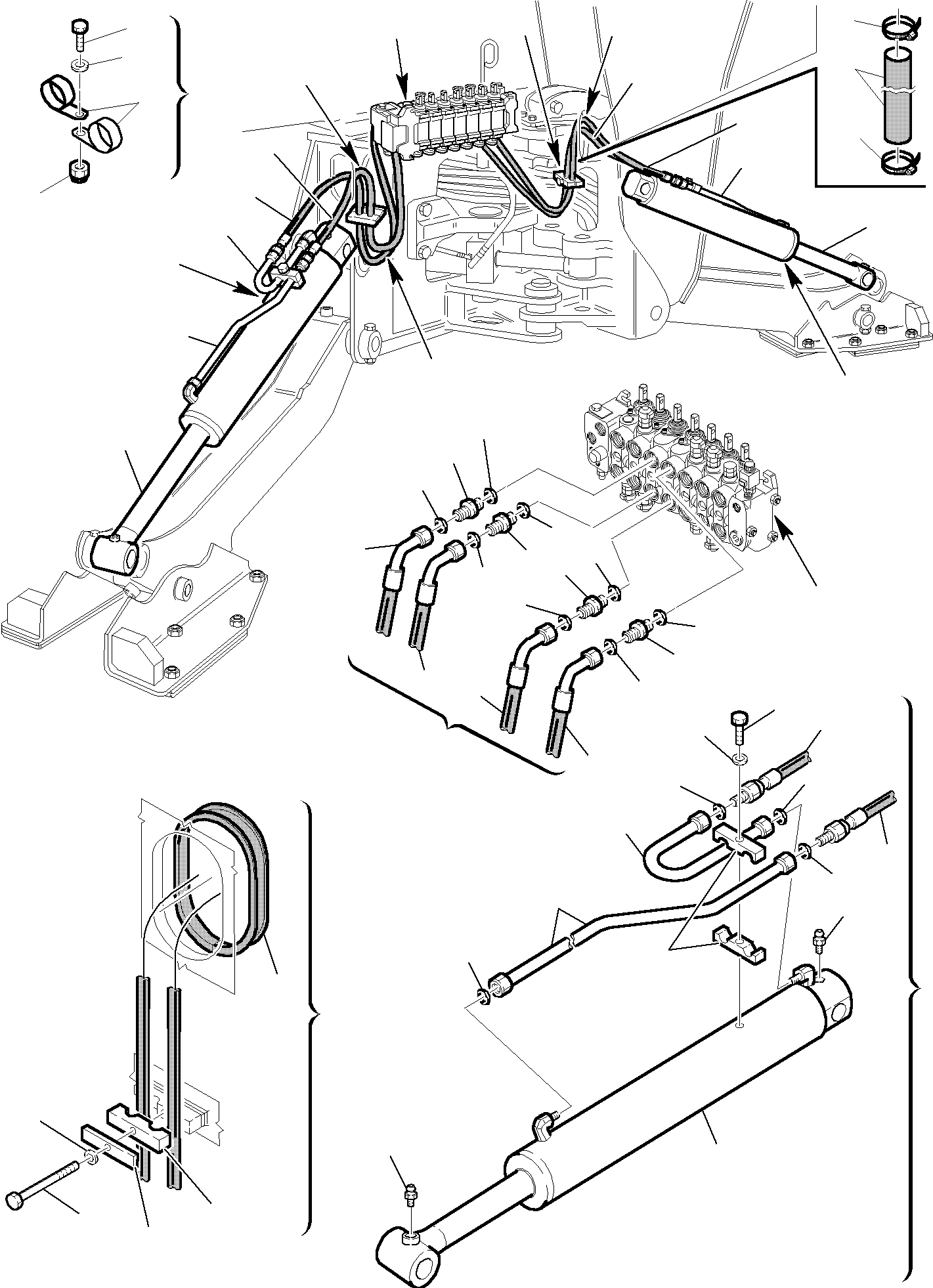 Part 69. HYDRAULIC PIPING (HORIZONTAL OUTRIGGER CYLINDER LINE) [6780]