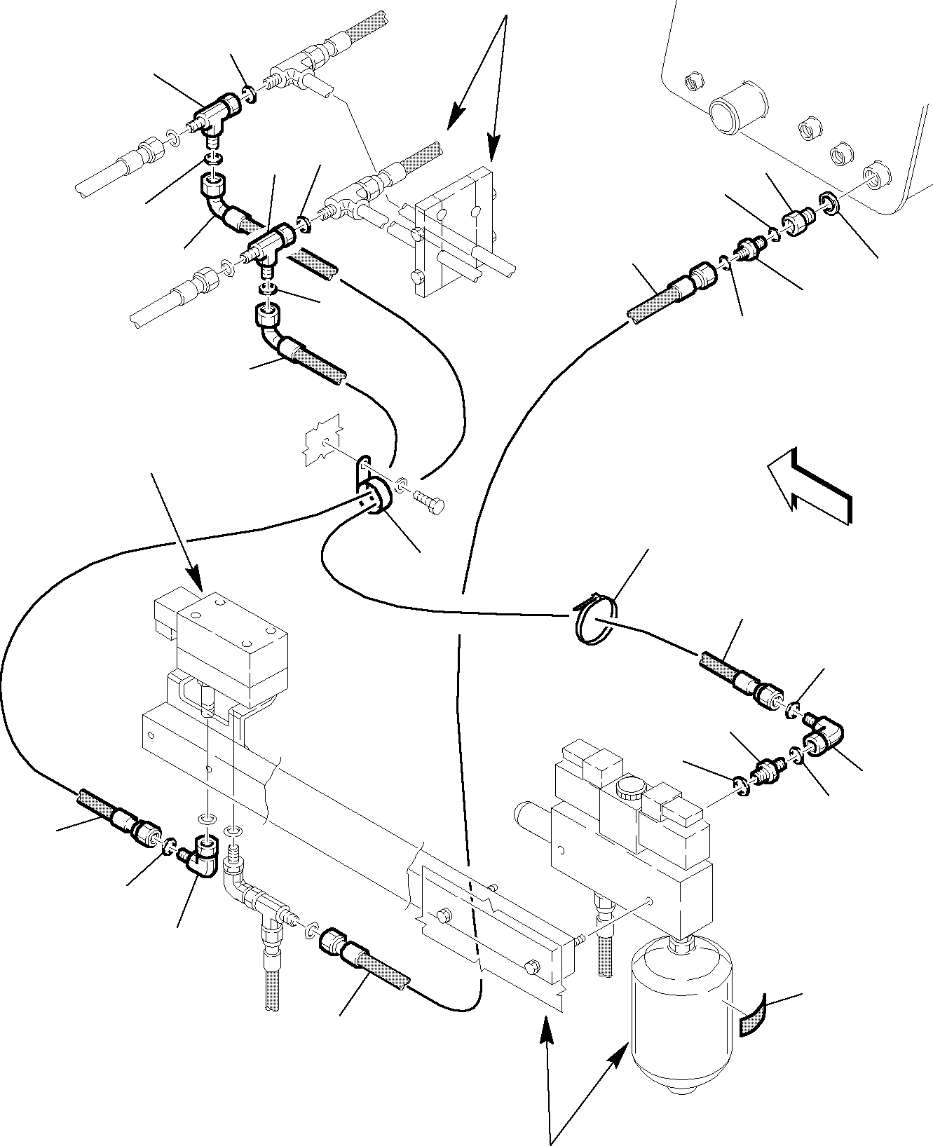 Part 88. HYDRAULIC PIPING (RIDE CONTROL) (5/5) (OPTIONAL) [6910]