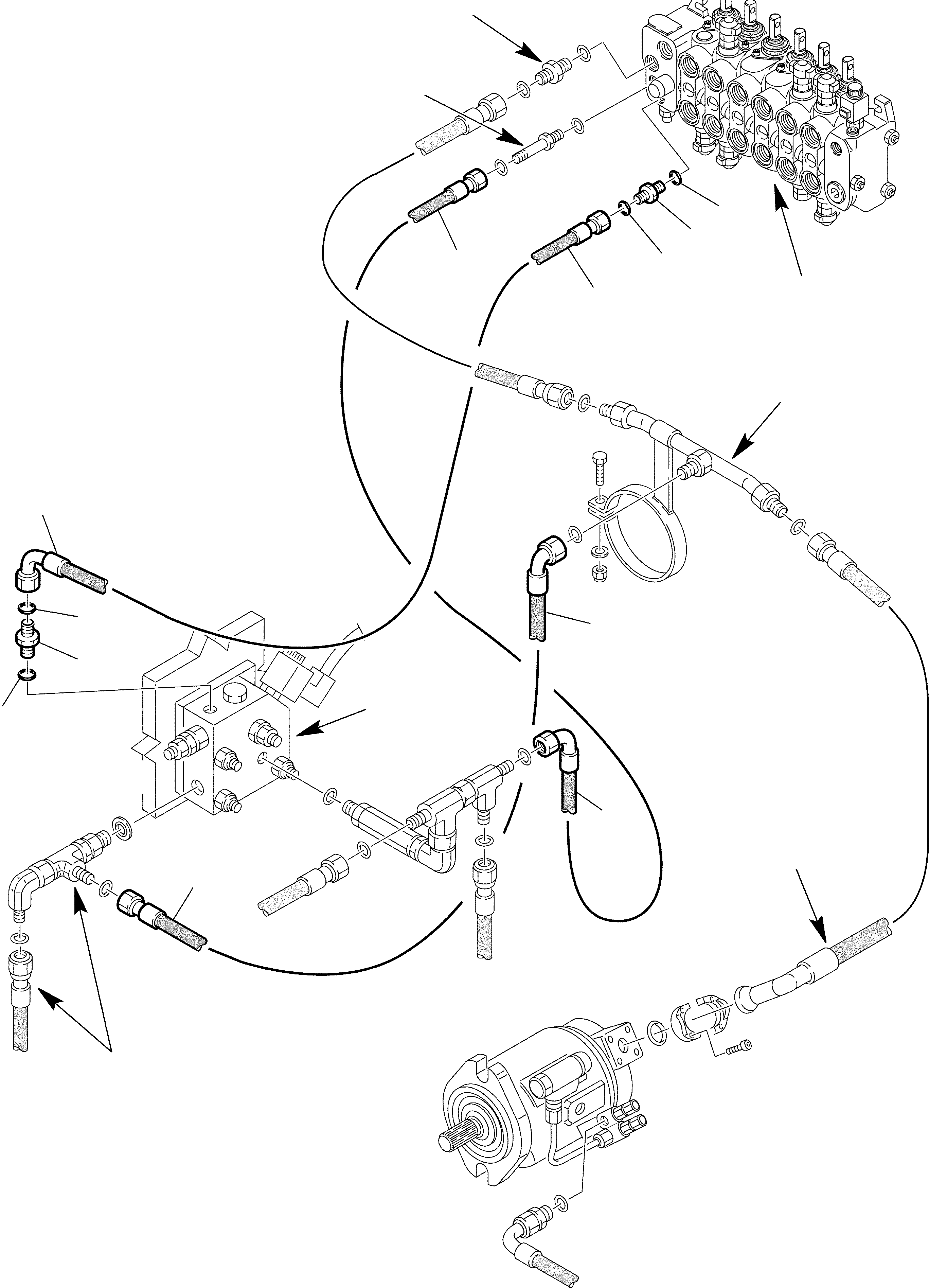 Part 100. HAND-HAMMER HYDRAULIC PIPING (2/3) [6975]