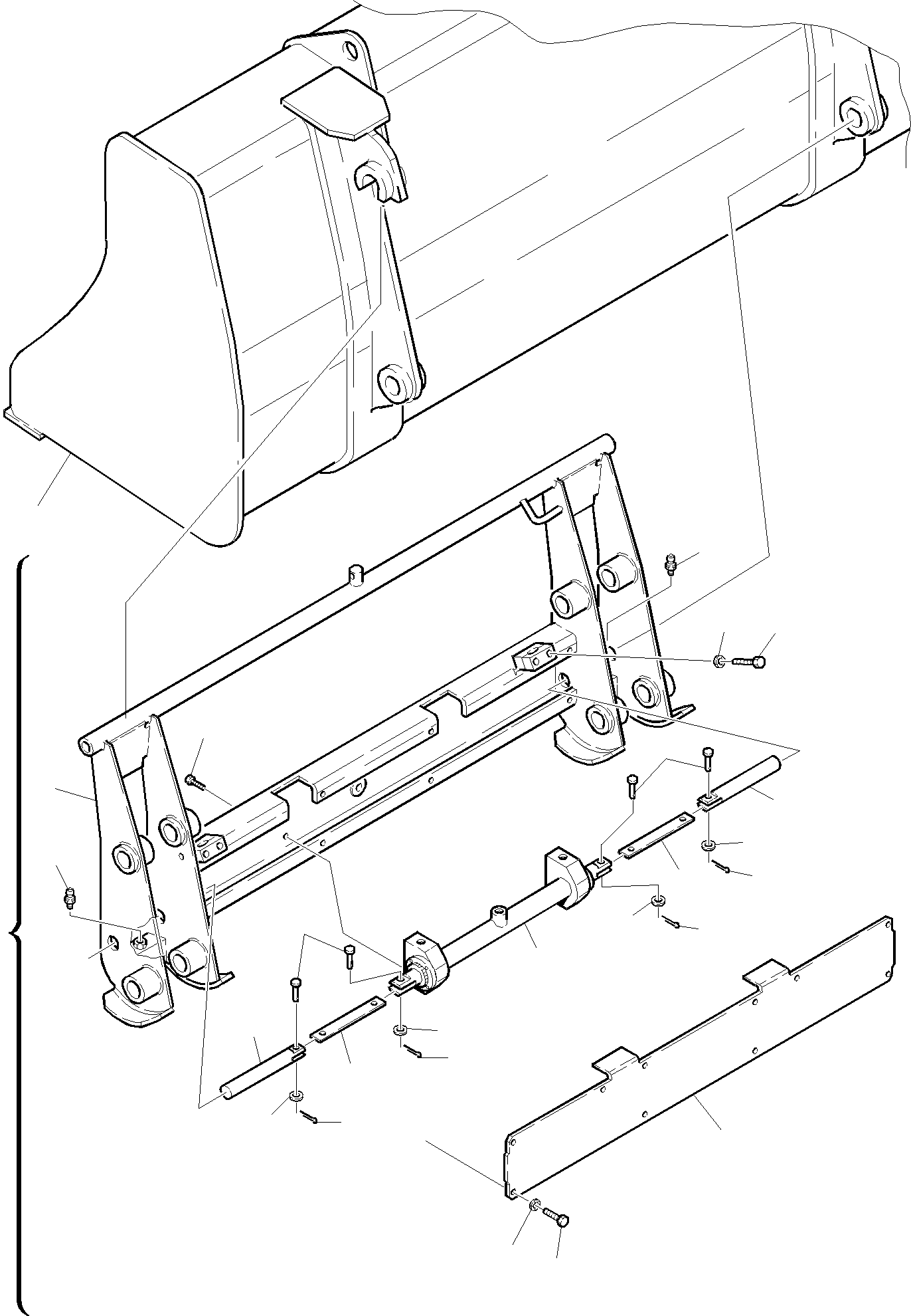 Part 10. QUICK HYDRAULIC COUPLING FOR BUCKET (OPTIONAL) [7050]