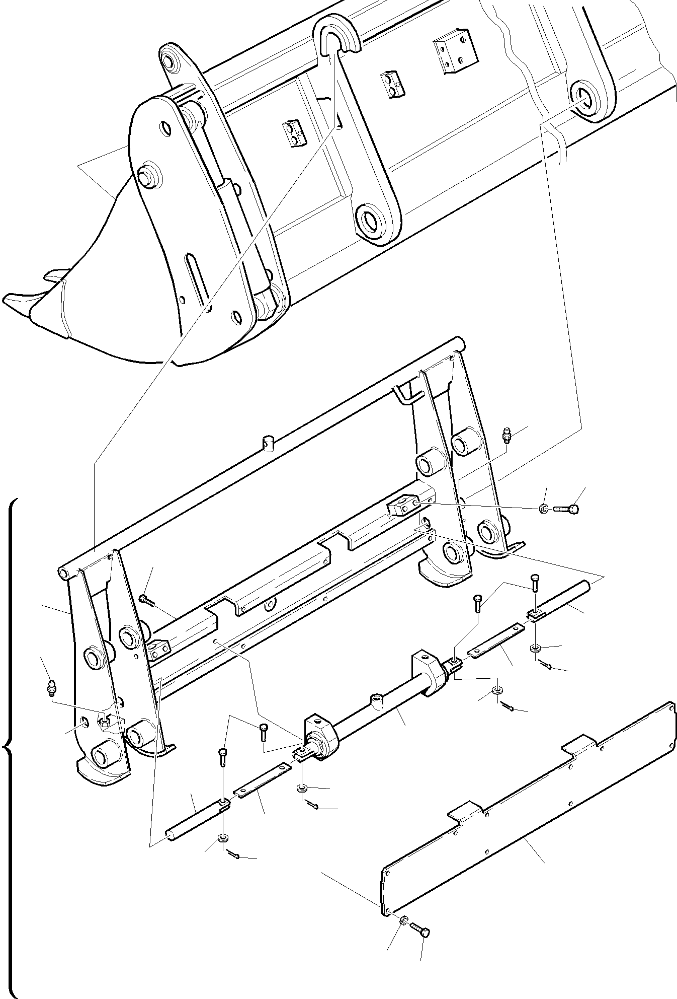 Part 14. QUICK HYDRAULIC COUPLING FOR BUCKET 4 IN 1 (OPTIONAL) [7070]