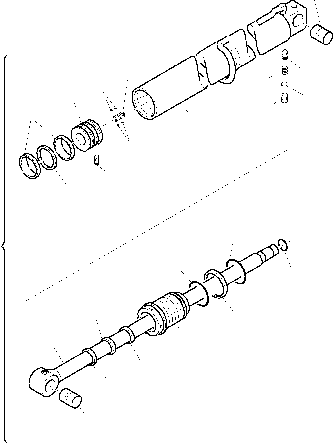 Part 24. BOOM CYLINDER (FOR SIDE DIGGING BOOM) [7245]