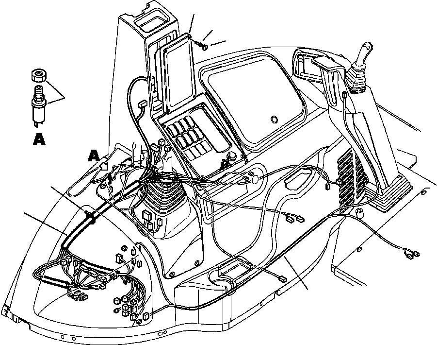 Part |$38. ELECTRICAL WIRING CANOPY PPC AND LATERAL HARNESS (3/6) [E1610-01A0]