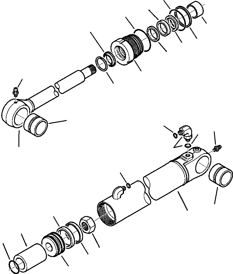 Part |$174. CYLINDER ASSEMBLY LOADER - BOOM [H7100-01A0]