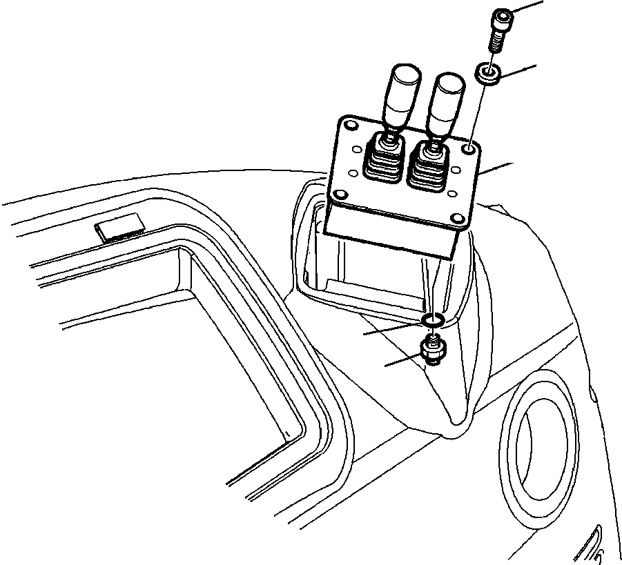 Part |$18. OUTRIGGER CONTROL MOUNTING [K4600-01A0]