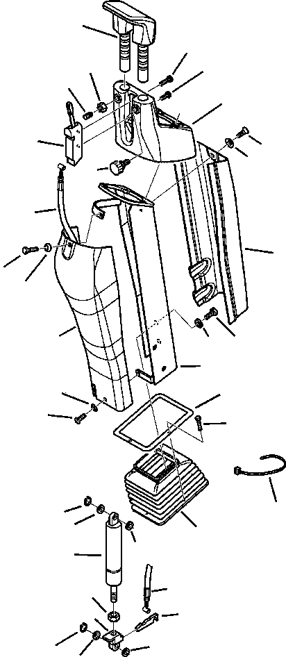 WB1565 WBK10000A01E ANOPY, ROPS (SEE FIG. K5200-01A0 )