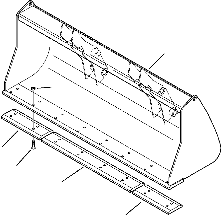 Part |$10. GENERAL PURPOSE BUCKET 1.15 CUBIC METER (1.5 CUBIC YARD) [T1050-01A1]