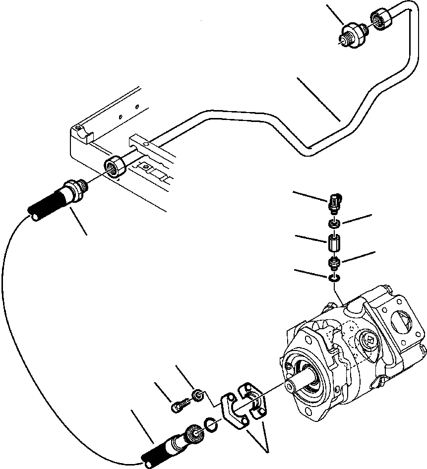 Part |$90. MACHINE PIPING DELIVERY LINE [H6301-01A0]