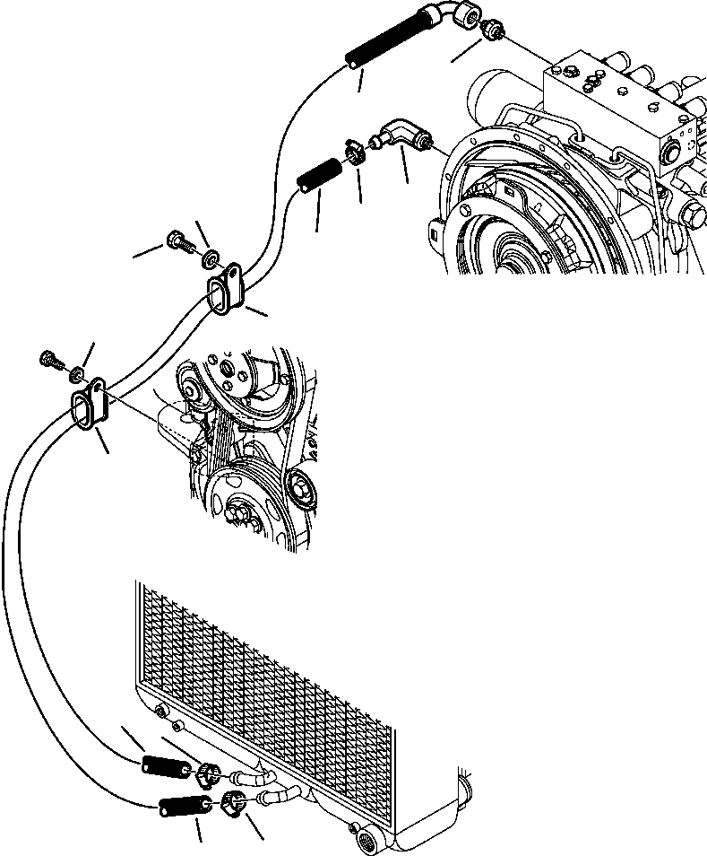 Part |$110. MACHINE PIPING TRANSMISSION LINE [H6311-01A0]