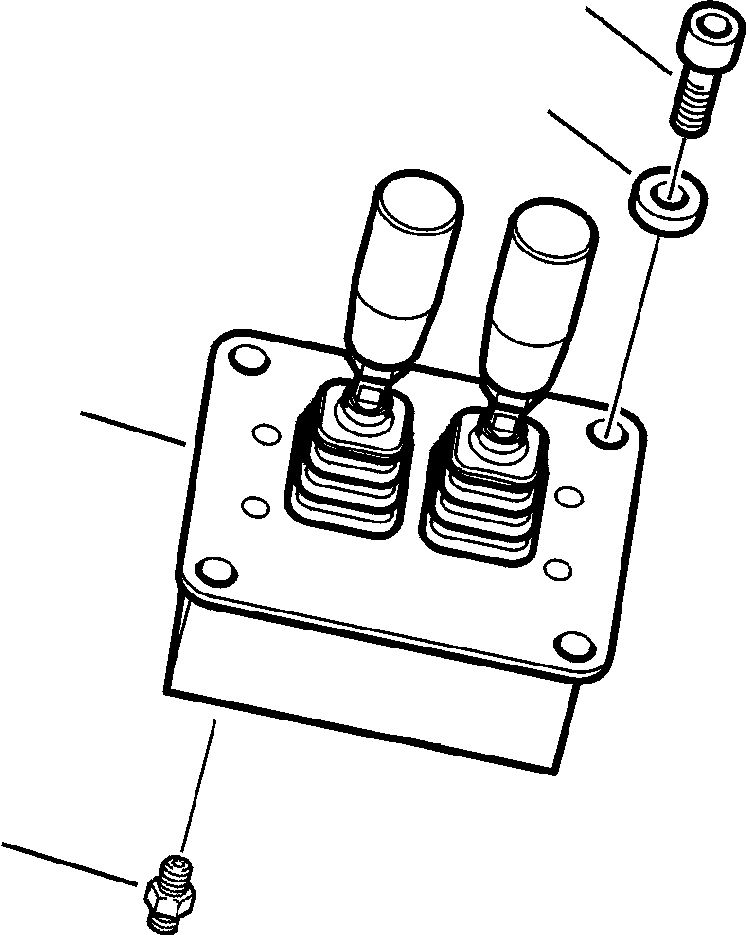 Part |$16. OUTRIGGER CONTROL MOUNTING [K4600-01A0]