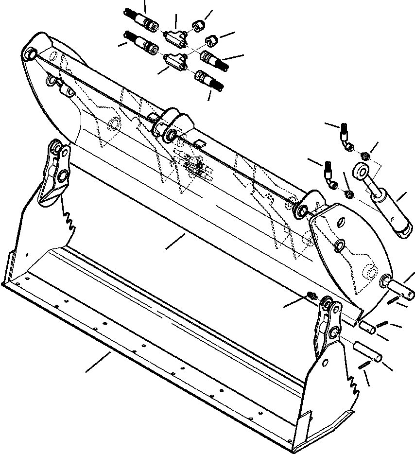 Part |$14. BUCKET - MULTI PURPOSE BUCKET COMPONENTS [T1055-01A1]