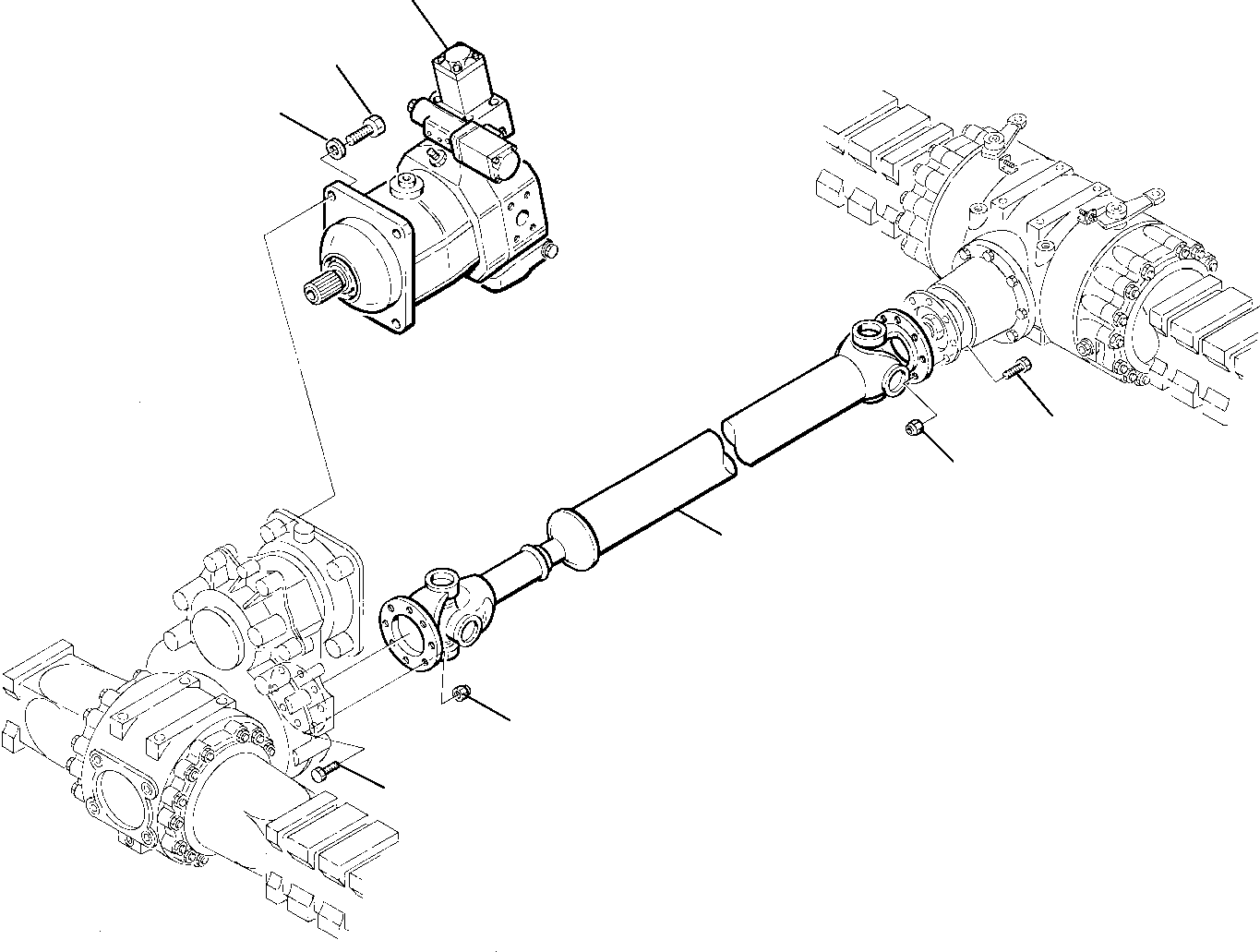 Part 9. REAR PROPELLER SHAFT AND TRAVEL MOTOR [3200]