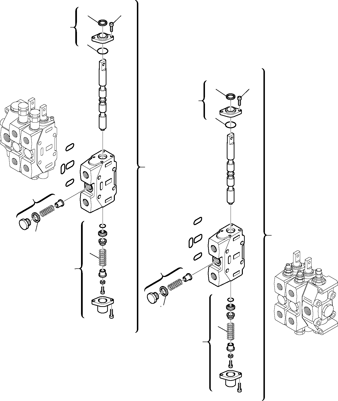 Part 10. BACKHOE CONTROL VALVE (4/4) [6253]