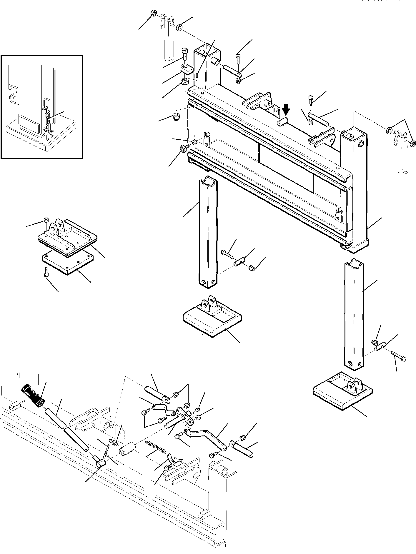 Part 24. BACKHOE FRAME AND OUTRIGGER [7310]