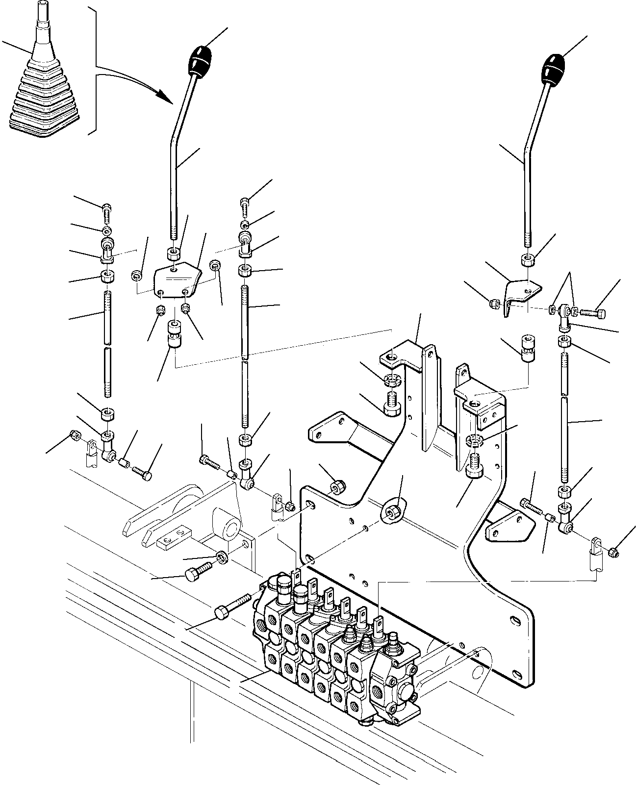 Part 7. BACKHOE CONTROL LEVER [4400]