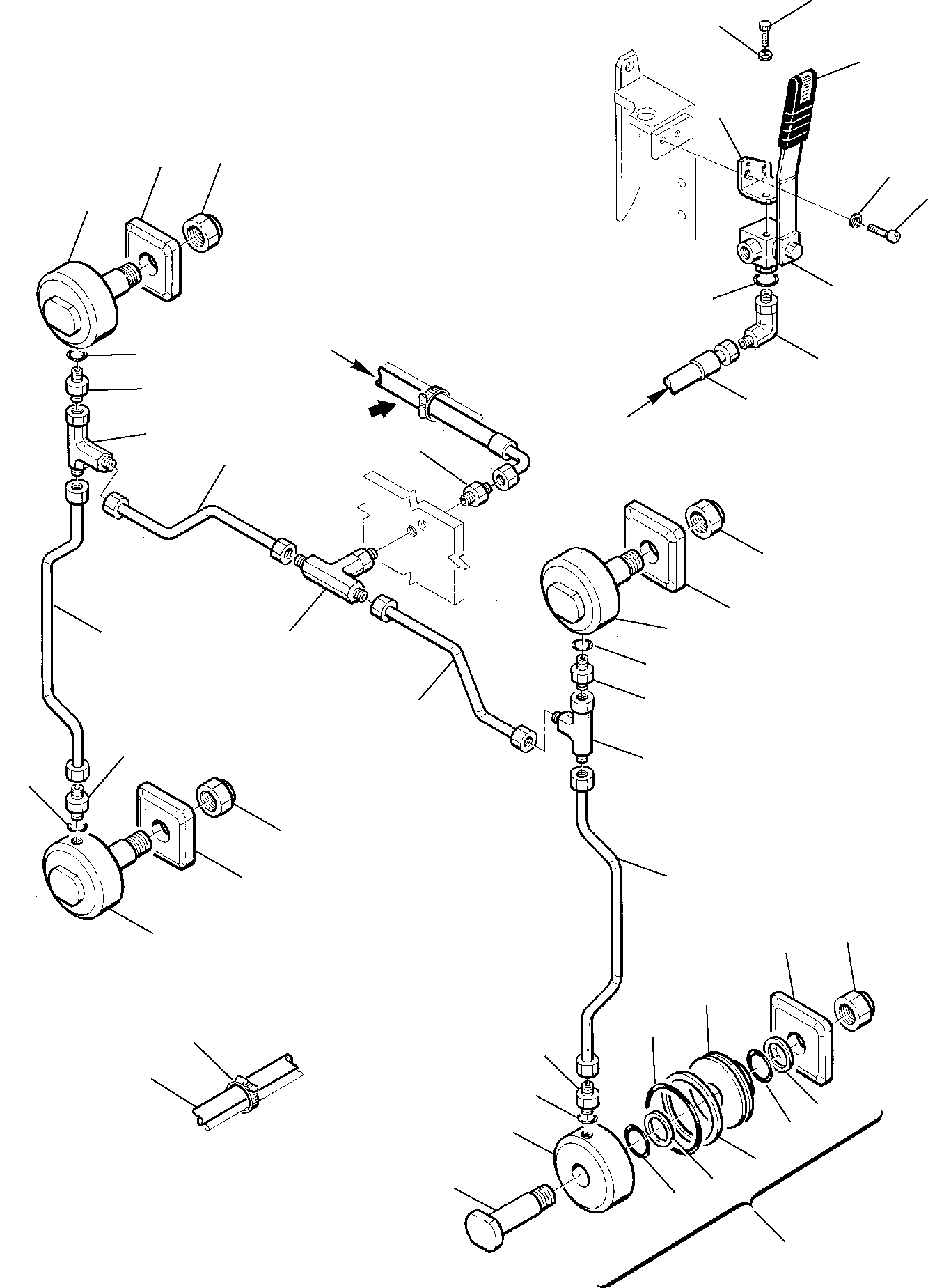 Part 33. HYDRAULIC PIPING (LOCKING CYLINDER LINE) [6710]