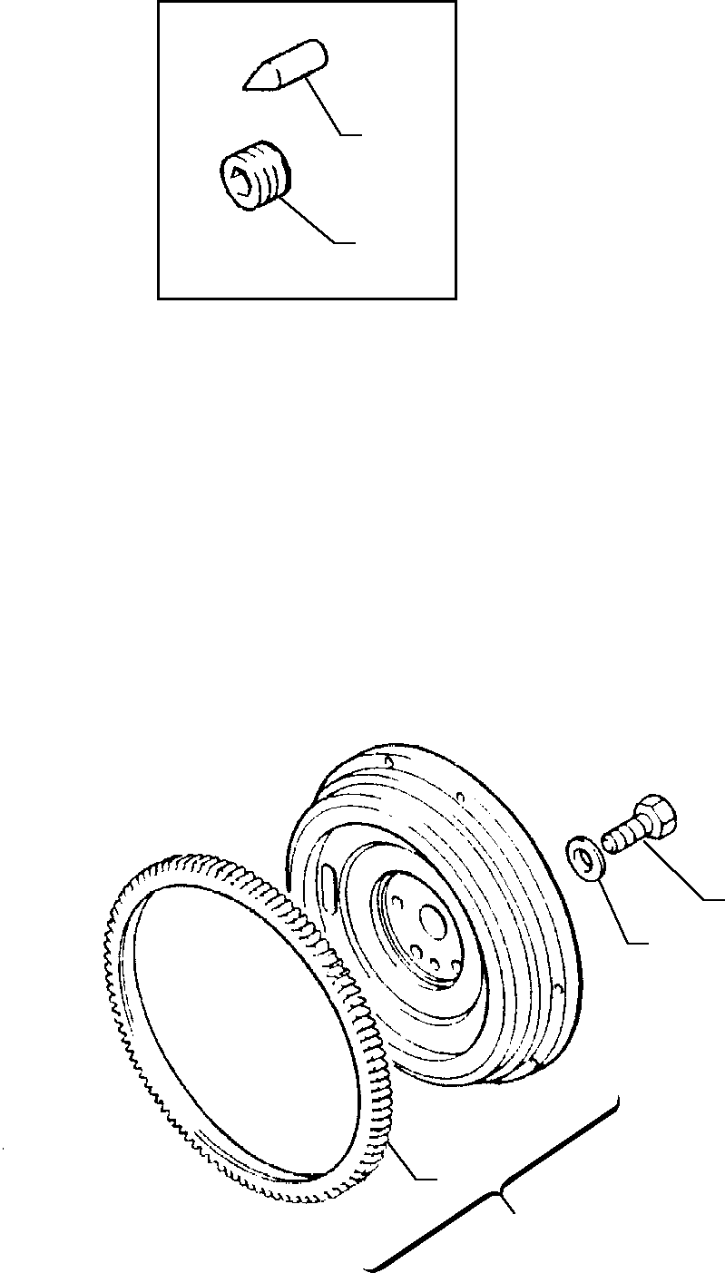 Part 24. FLYWHEEL AND STARTER RING (ASPIRATED ENGINE) [0223]